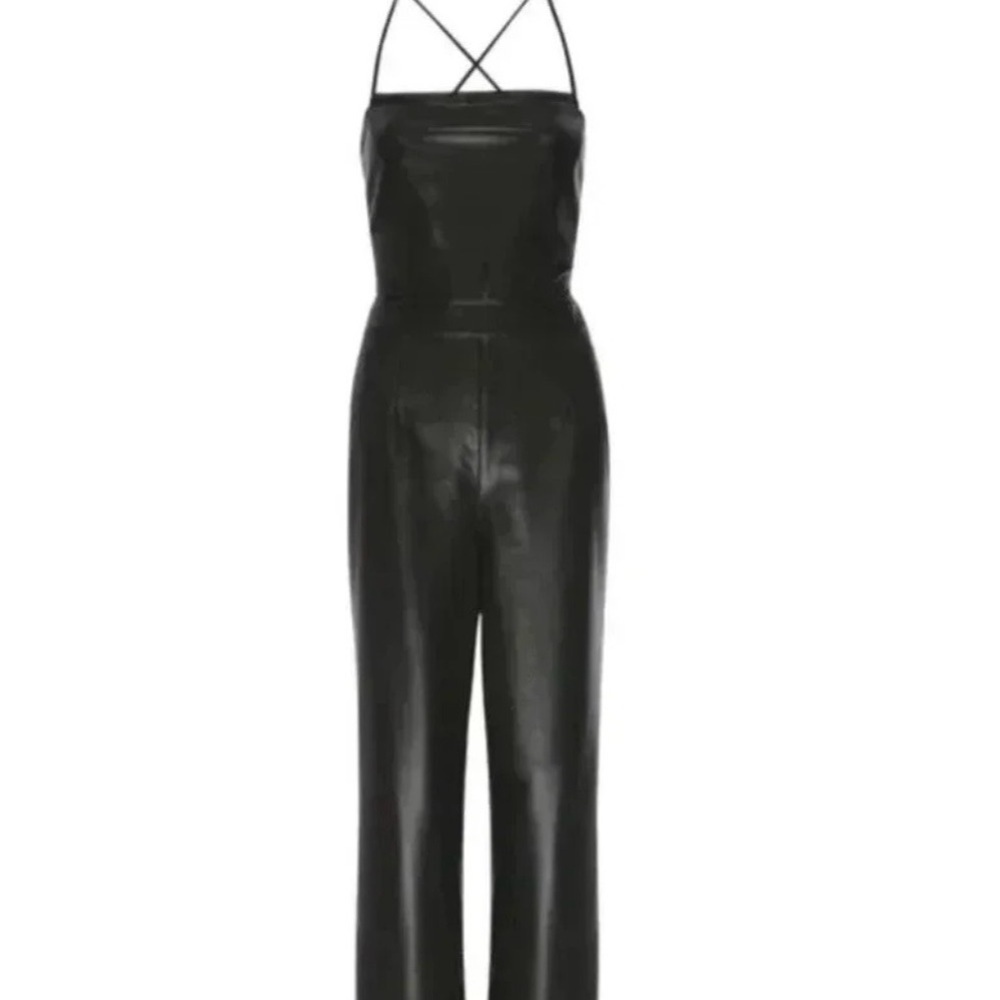 Good American Black Faux Leather Outfit | SOLD OUT in stores! - Picture 9 of 10